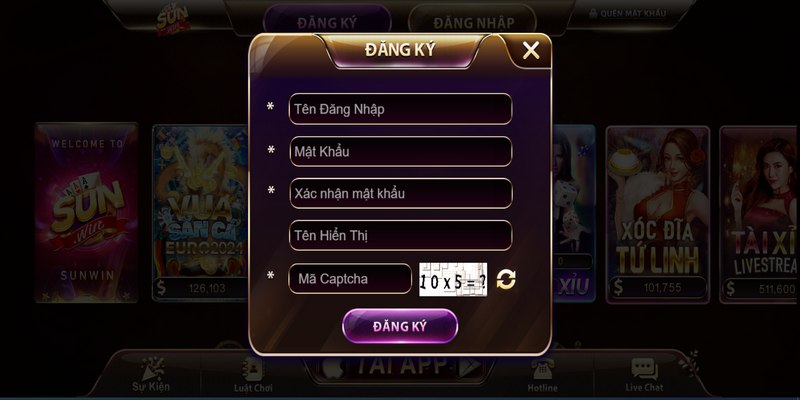 Đăng ký Sunwin để trải nghiệm thế giới game đầy màu sắc